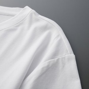Men's T Shirts 100% Cotton Casual Crew Neck Short Sleeve Basic Heavyweight Soft <b>Plain</b> Tees Classic Fit <b>Tshirts</b> - Product Image 4