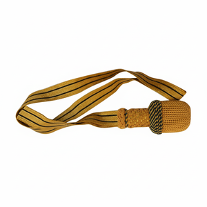 Nouvel Arrivage : Équipement de Défense Personnelle Professionnel Wallow Embroidery Works – Tresse en Mylar Dorée, Noire et Verte pour Nœuds d'Épée - Product Image 3