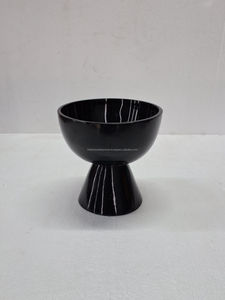 ชามใส่ผลไม้ทำจากเรซินอีพ็อกซี่ใสย้อมสีสวยที่สุดสำหรับบ้านหรูหราสำนักงานและร้านอาหารถ้วยของขวัญขอบหอยเชลล์ - Product Image 5