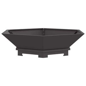 Brasero de Acero Negro de 39.37 x 39.37 x 11.02 Pulgadas - Product Image 2