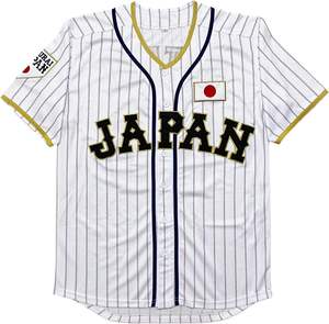 Hot Sale High Quality Sublimation Baseball Uniforms Custom Logo Sportswear Plain Shirts Blank Customizable Jerseys - Product Image 5