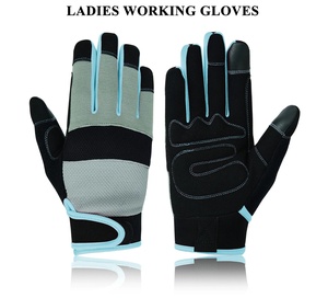 Gants de travail en cuir personnalisés, gants légers et doux en cuir de mouton jaune de qualité supérieure, gants de sécurité - Product Image 2