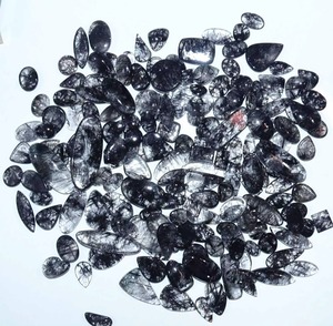 Offre Spéciale : Pierre Précieuse Naturelle en Quartz Rutile Noir en Vrac |   Pierre de cristal de haute qualité pour la fabrication de bijoux et la collection de minéraux - Product Image 5