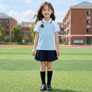Ensemble d'uniformes d'école maternelle de haute qualité pour garçons et filles, vêtements scolaires confortables pour tous les jours, livraison directe d'usine - Product Image 1