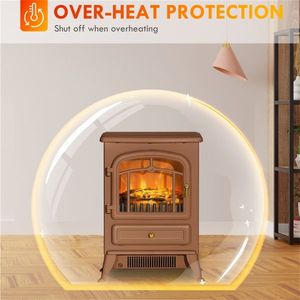 Electric Fireplace Heater Comfortable Home Heating Electric Fireplaces - Product Image 3