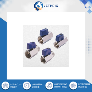 Válvula de Bola Mini de Latón Jetprix International con Rosca Hembra, Alta Resistencia a la Tracción, Certificación ISO, para Sistemas de Plomería y HVAC - Product Image 2