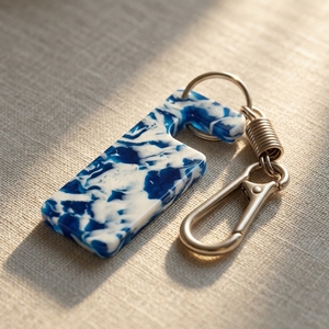 Llavero Multifuncional Personalizado, Moderno, Impermeable, de Plástico Reciclado, Soporte para Teléfono, Adorno para Bolsa, Artículos de Oficina, Ecológico - Product Image 3