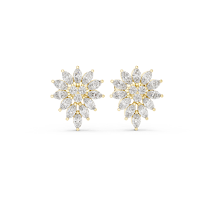 ต่างหูเพชรโมอิส S925รูปรอยยิ้มสูงแฟชั่นต่างหูเงินสเตอร์ลิงสำหรับผู้หญิง - Product Image 3