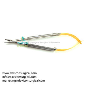 Jacobsen 6 pulgadas (15cm) Micro portaagujas con delicadas puntas CVD de 0,3mm Instrumentos quirúrgicos manuales - Product Image 2