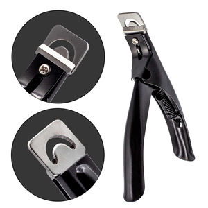 Cortauñas Profesional de Acrílico, Acero Inoxidable, Duradero, con Abertura de Mandíbula Ancha, Cuchilla Curva, para Uso en Casa o Salón, Regalo - Product Image 4