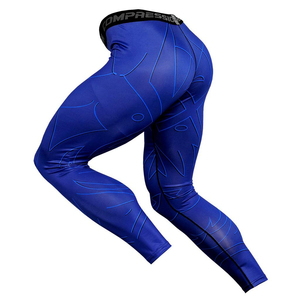 Best Selling Comfortable Stylish Sublimated Compression Sets / Exercise Plus Size Training Pants Elastic Compression Suits - Product Image 5