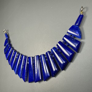 Collier statement en lapis-lazuli naturel de haute qualité pour femmes - Product Image 4