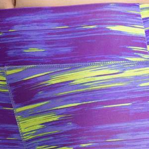 Leggings de Pesca para Mujer con Estampado Morado y Verde, Sublimación, Transpirables, Spandex, Poliéster, Sin Costuras - Product Image 6