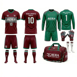 Premium Custom Soccer Uniform Set Jersey Shorts <b>Socks</b> Breathable Fabric Team <b>Training</b> Kit Professional Quality - Product Image 2