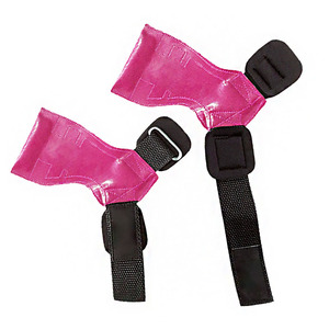 Poignées de musculation antidérapantes en caoutchouc pour la musculation - Sangles de soutien rembourrées professionnelles pour la musculation - Product Image 1