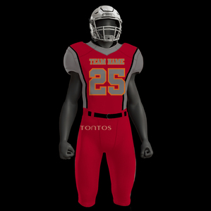 American Flag Compression Football Uniform <b>Sets</b> for Adult Men Breathable Short Sleeve 3D Printed Quick Dry Moisture-Wicking - Product Image 3