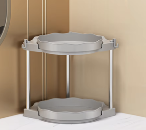 Durable Modern Bathroom Storage Rack No Drill Triangle <b>Wall</b> Mounted Organizer Nail Free <b>Corner</b> <b>Shelf</b> Storage Rack - Product Image 1