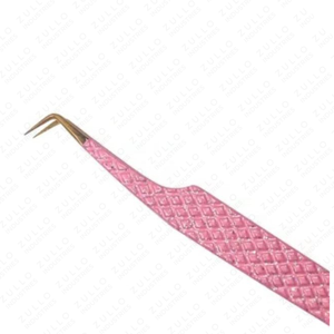 Pince à épiler pour extensions de cils en acier inoxydable, outil de précision durable pour cils, logo et couleur personnalisés, outil cosmétique professionnel - Product Image 3