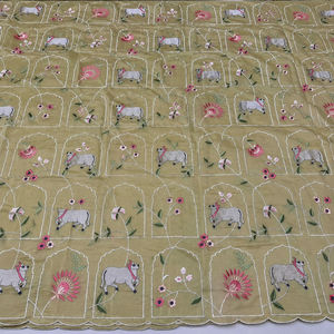 Tela de Chifón Bordada Malty Dobby, 100% Poliéster, Transpirable, Ecológica, para Bodas, Color Personalizado, Suministro Textil, Exportaciones - Product Image 6