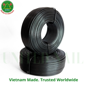 15 Gauge Black Rebar Tie Wire Competitive <b>Iron</b> Wire for Tying Projects Reinforcing Bar from Vietnam | Alambre recocido negro - Product Image 5