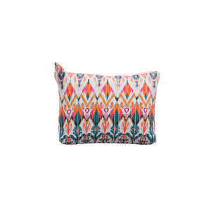 Haute qualité écologique femmes grande capacité matelassé fermeture à glissière sac à main pur coton personnalisé Logo motif mode bas - Product Image 6