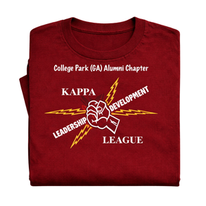 Camiseta con el Logotipo de la Liga Kappa Alpha Psi, Color Granate, Ropa de Fraternidad Griega con Diseño Clásico, Comodidad Premium y Ajuste Elegante - Product Image 6