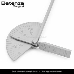 Goniomètre de Polk gradué en acier inoxydable, manuel, 10 cm/14 cm, pour usage en chirurgie plastique - Product Image 4