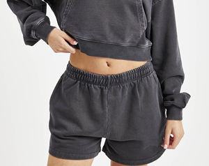 กางเกงขาสั้นชายหาดผ้าเทอร์รี่คอตตอนเอวสูง แห้งเร็ว ระบายอากาศได้ดี เป็นมิตรกับสิ่งแวดล้อม คุณภาพสูง สำหรับผู้หญิง ฤดูร้อน ปี 2026 - Product Image 5