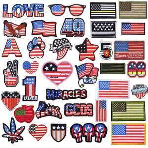 Fabricante Chino de Insignias Bordadas Personalizadas con Opciones de Coser, Termoadhesivas y con Velcro para Decoración de Ropa - Product Image 1