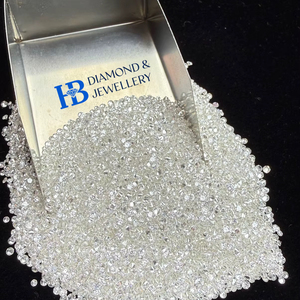 Diamantes Sueltos Redondos Brillantes Cultivados en Laboratorio de 0.8mm a 3.00mm DEF VVS VS Melee CVD HPHT, Venta al por Mayor en EE. UU. al Mejor Precio - Product Image 1