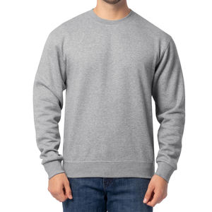 Sudadera Casual Personalizada para Hombre, la Más Vendida, al por Mayor, Talla Grande, Transpirable, Básica, de Algodón Mezclado, en Oferta - Product Image 1