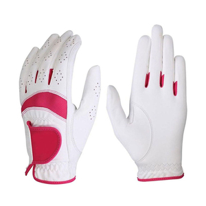 Guantes de Golf Premium para Hombre al por Mayor, de Piel de Oveja de Alta Calidad, Malla Suave, Ligeros, Antideslizantes, con Cobertura Óptima de la Mano y Logotipo Personalizado - Product Image 1