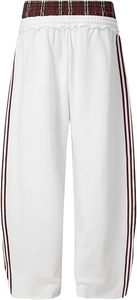 <b>Men</b> 100% Cotton Mid Waist Terry <b>Wide</b> <b>Leg</b> Sweatpants Baggy <b>Trousers</b> Elastic Loose Fit Track Pants Custom Logo Casual Streetwear - Product Image 2