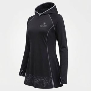 Haut de maillot de bain islamique modeste pour femmes musulmanes avec logo personnalisé, séchage rapide, UPF50+, 100% polyester - Product Image 4