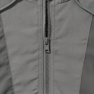Custom Men's Lightweight Nylon Windbreaker 2-Piece Zip-Up Track <b>Jacket</b> Shorts Set Quick Dry High Quality Summer Streetwear - Product Image 5