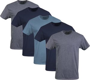 Camiseta de Verano Bordada de Manga Corta para Comercio Exterior, Talla Americana, Unisex, Algodón Puro, Estilo Vintage - Product Image 3