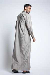 Ropa Musulmana Estilo Árabe, Thobe Islámico Tradicional para Hombre, Jubba Larga Hasta el Tobillo, 100% Algodón, para Venta en Línea, Nuevo Diseño, Última Moda - Product Image 4