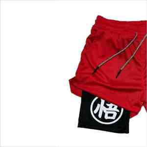 Pantalones Cortos Deportivos de Compresión para Hombre, de Alta Calidad, Transpirables, de Secado Rápido, Ajustados, con Cintura Elástica, 100% - Product Image 3