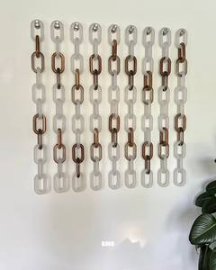 Cadenas de Resina Decorativas para el Hogar, Alta Transparencia, Varios Colores Opcionales por glowin fashion - Product Image 4