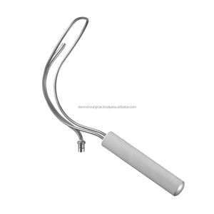 เครื่องมือถ่างหน้าอกแบบใยแก้วนำแสง BIGGS FACE LIFT RETRACTOR ขนาด 23 ซม. / กว้าง 52 มม. ทำจากสแตนเลสสีเงิน มองเห็นได้ชัดเจน ใช้ซ้ำได้สำหรับการผ่าตัด - Product Image 6