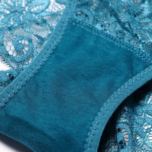 Braguitas sexys de moda, cómodas, exquisitas, de encaje, con lazo, tipo tanga, huecas, lencería para mujer - Product Image 5