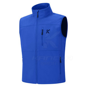 Gilet Softshell Décontracté Respirant Hiver Moderne Vêtement d'extérieur avec Tissu Léger et Col Montant - Product Image 6