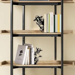 Adjustable Round Animal Theme Gold-Plated Aluminium <b>Book</b> Stand Multi-Angle Reading Rack Luxury Handmade <b>Study</b> Table Premium - Product Image 1