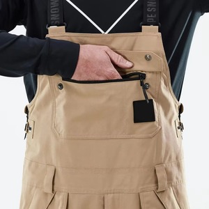 Nouveauté : Salopette de ski unisexe personnalisée Polartec respirante, imperméable, coupe-vent, isolée en polaire 1800g, chaude pour l'hiver AMS - Product Image 5