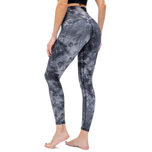 Leggings de yoga et d'entraînement intégraux sans couture taille haute en Spandex/Nylon pour femmes, collection Hiver 2026, vente en gros pour la gym et le fitness - Product Image 1