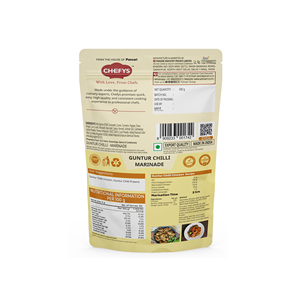 เชฟส์ กุนตูร์ ชิลลี่ มารินาด 250 กรัม – น้ำหมักพริกเผ็ด - Product Image 2
