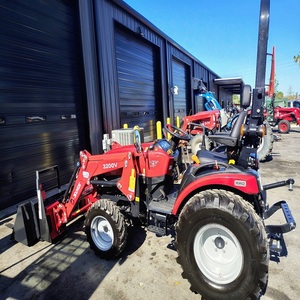 Tracteur Solis S24 avec moteur turbo, transmission automatique 4x4, roues motrices, rouge, France, garantie de 2 ans, haute performance - Product Image 4