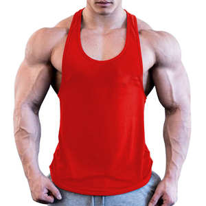 Débardeur en coton tricoté pour homme, style streetwear, pour fitness, musculation, entraînement et gym, vente en gros - Product Image 1