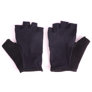 Gants de fitness demi-doigts respirants pour femmes en polyester résistant à l'usure pour le yoga, le spinning, l'entraînement avec haltères, antidérapants - Product Image 2