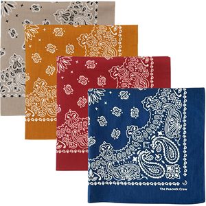 Pañuelo Cuadrado de Algodón Personalizable de Hysaf Apparels Co, con Diseños y Logotipos Impresos Digitalmente o por Serigrafía, Sin Pedido Mínimo - Product Image 1